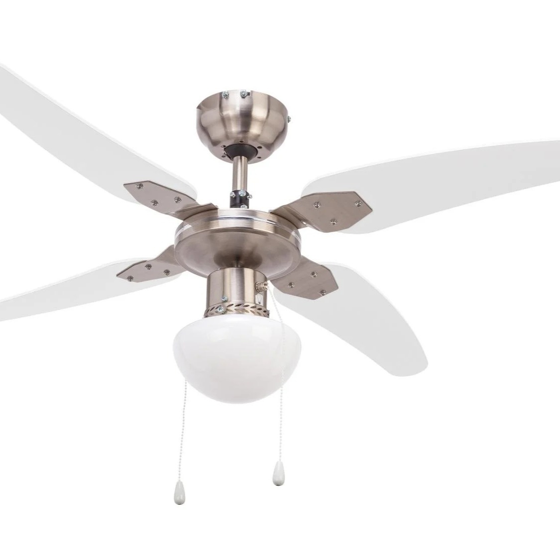 Ventilador con techo de luz