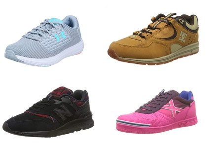 9 chollos en tallas sueltas de zapatillas New Balance, Dc Shoes o Under Armour por menos de 30 euros en Amazon