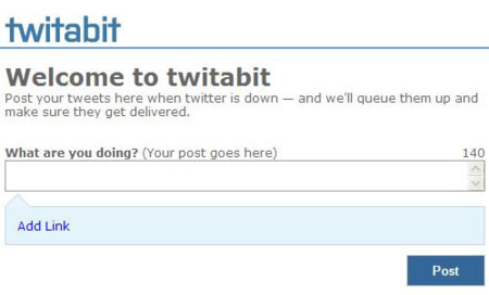 Twitabit, otro servicio para twitear cuando Twitter esta caído