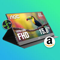 Monitor portátil con pantalla Full HD y una brutal oferta: cuesta menos de 900 pesos y viene con funda incluida