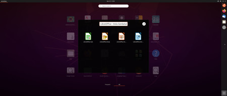 Ubuntu Focal Fosa Lanzador De Apps