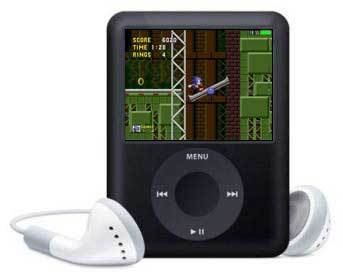 'Sonic The Hedgehog' en el iPod