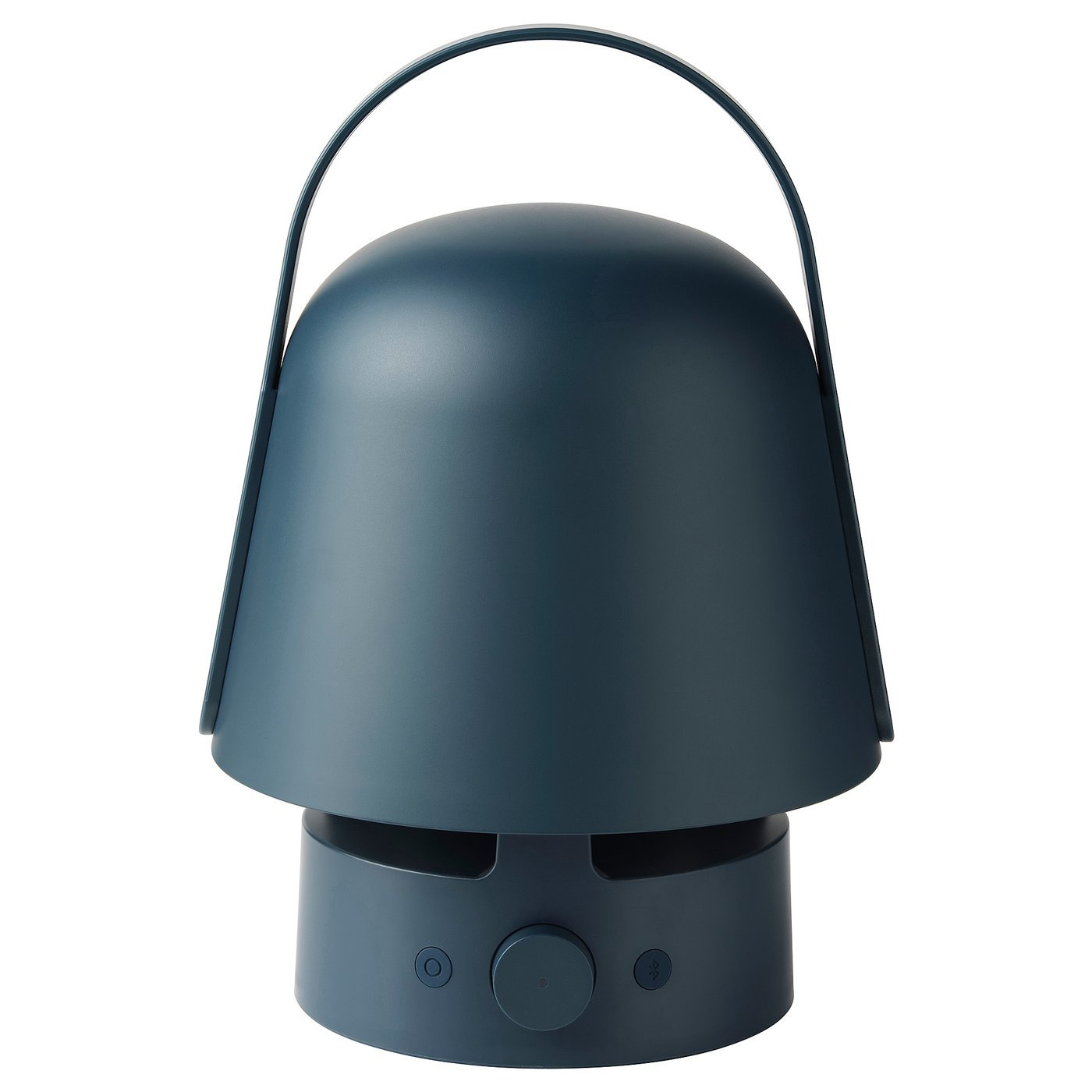 VAPPEBY - Lámpara altavoz Bluetooth, exterior/azul