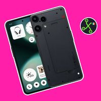 Celular barato con diseño minimalista, buena cámara y la mejor integración de ChatGPT. Su interfaz es muy limpia 