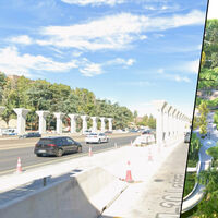 La megaestructura más ambiciosa de Madrid está una viga más cerca de hacerse realidad: el parque elevado de Ventas