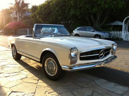 A la venta en eBay un Mercedes-Benz SL de 1965 eléctrico