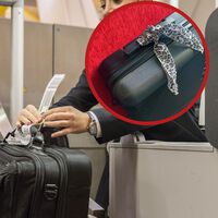 "Es raro que ocurra, pero puede pasar". Expertos del aeropuerto explican por qué ponerle una cinta a la maleta nos puede dejar sin ella