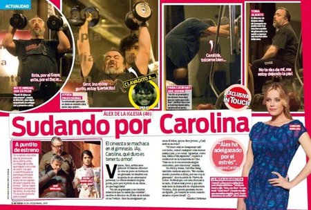 Álex de la Iglesia: un auténtico Rocky Balboa por su Carolina