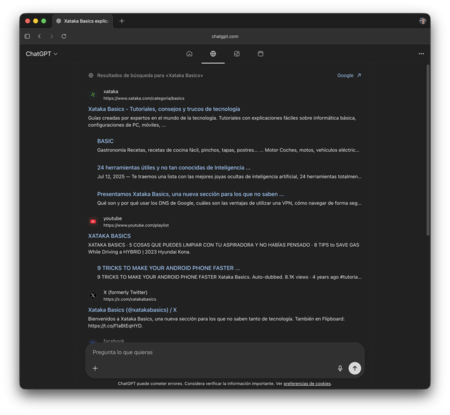 Search results