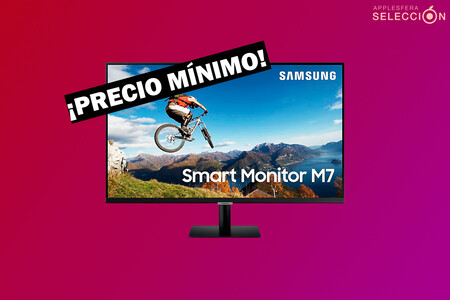 Trabaja y entretente con el monitor y Smart TV Samsung Smart M7 de 32" 4K con USB-C y Tizen por 359,99 euros en Amazon, su mínimo