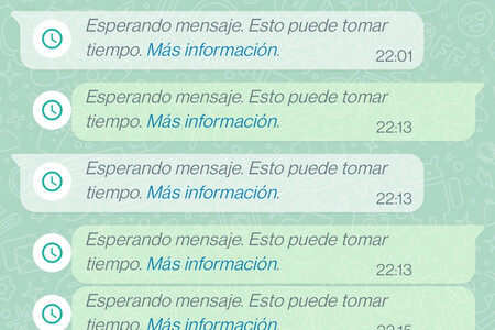 Qué es el error de WhatsApp "Esperando mensaje, esto puede tomar tiempo" y qué puedes hacer al respecto