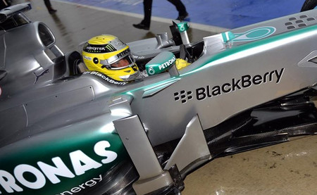 Nico Rosberg marca el mejor tiempo y demuestra la velocidad de Mercedes