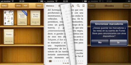 iBooks 1.1 con soporte de PDFs ya disponible también para iPhone y iPod touch
