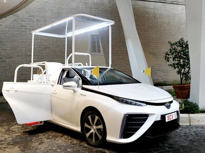 Un papamóvil cero emisiones para el Papa más ecologista de la historia 