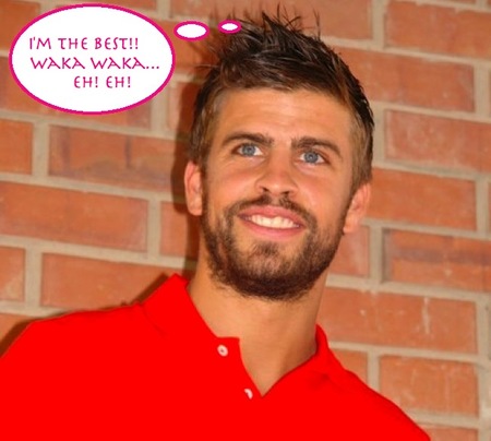 A Gerard Piqué el waka waka le da fuerza... hasta para ganar al Scrabble