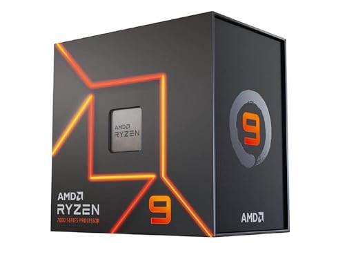 AMD Ryzen 9 7900X Procesador, 12 núcleos/24 Hilos desenfrenados, 76MB L3 Cache, 170W TDP, hasta 5,6 GHz Frecuencia Boost, Socket AMD 5, DDR5 y PCIe 5.0