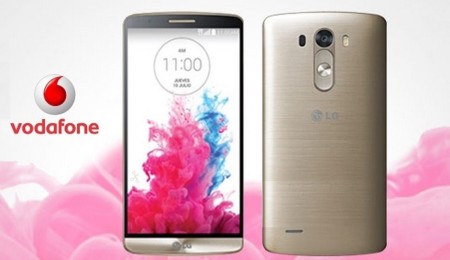 Precios LG G3 con Vodafone en color gold exclusivo y comparativa con Movistar, Orange y Yoigo