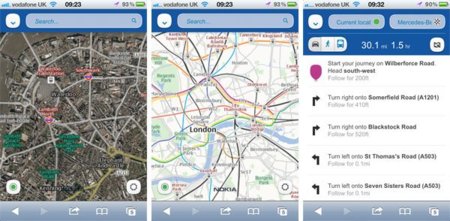 Mapas offline de Nokia Maps para Android y iOS