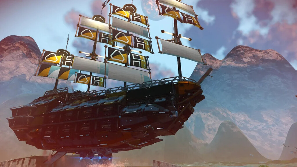 Los jugadores de No Man's Sky están construyendo barcos para surcar el espacio porque se han cansado de esperar a Light No Fire 