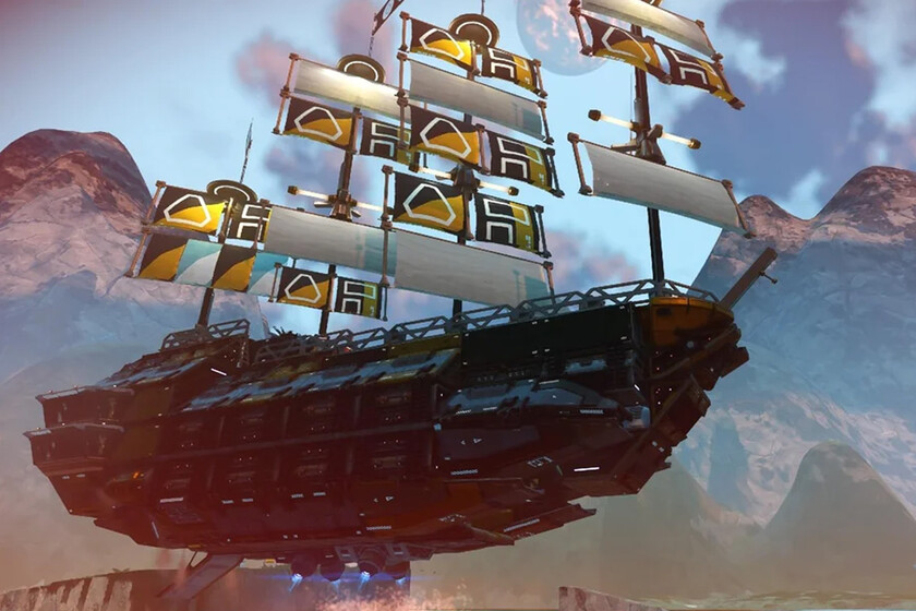 Los jugadores de No Man's Sky están construyendo barcos para surcar el espacio porque se han cansado de esperar a Light No Fire