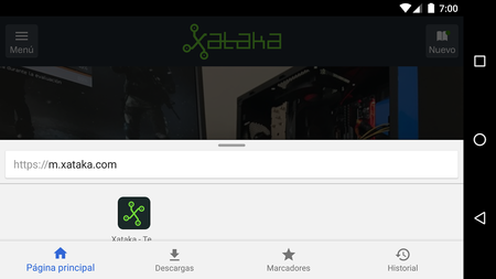 Así puedes probar ya la nueva interfaz experimental de Chrome para Android
