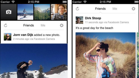 Facebook lanza aplicación para hacer fotografías con tu móvil