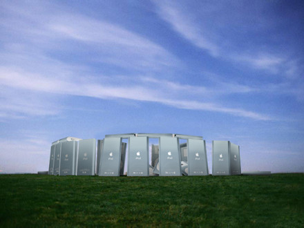 Imagen de la semana: Stonehenge de iPods