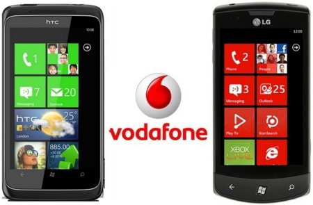 Precios LG Optimus 7 y HTC 7 Trophy con Vodafone