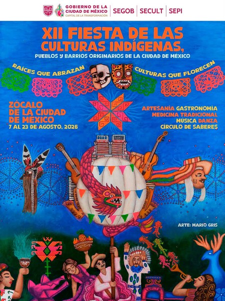 Llega la Fiesta de las Culturas Indígenas, Pueblos y Barrios Originarios a CDMX: artesanías, comida típica y danzas tradicionales este fin de semana