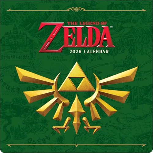 Legend of Zelda 2026 Wall Calendar