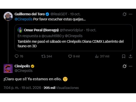 Respuesta Cinepolis