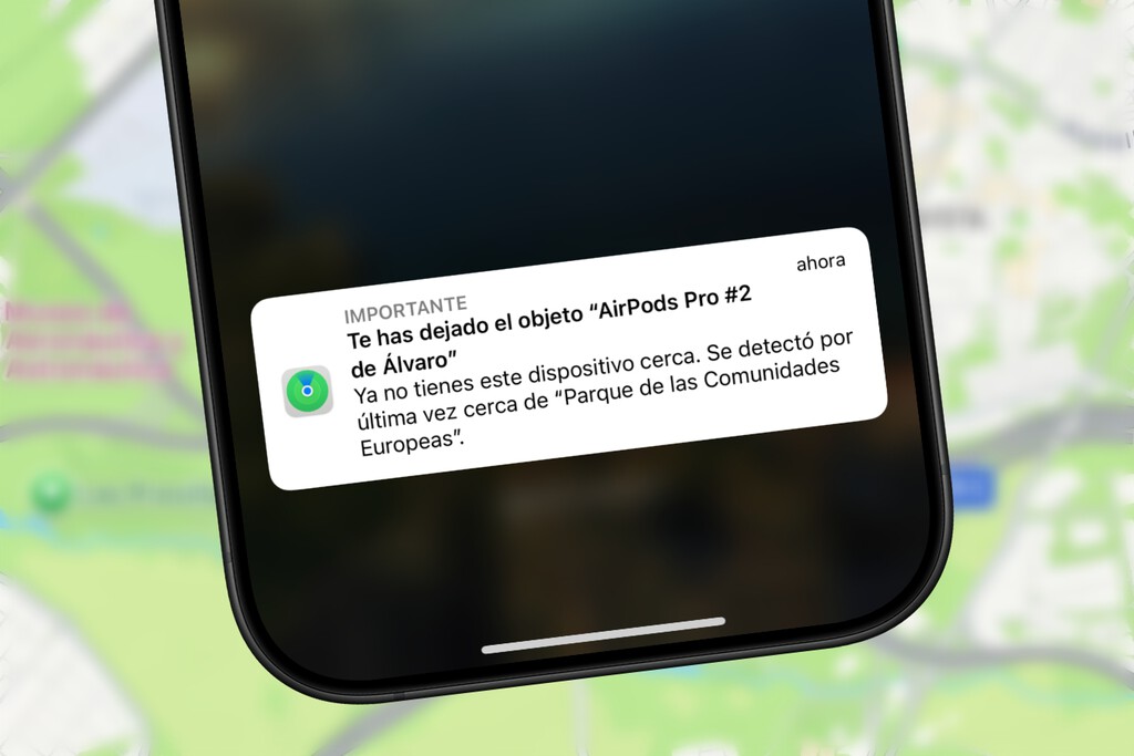 "Te has dejado los AirPods en..." Estas notificaciones del iPhone son horribles y así se pueden modificar o desactivar