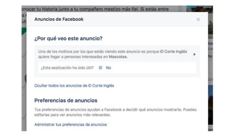 Publicidad en Facebook