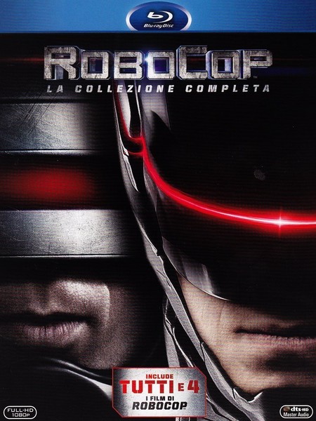 Colección completa Robocop, con las 4 películas en Blu-ray, por 12,75 euros