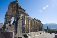 Volubilis, una ciudad romana en Marruecos