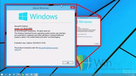 Una nueva build de Windows 10 se deja ver en la red con mejoras en la interfaz y el núcleo 10.0