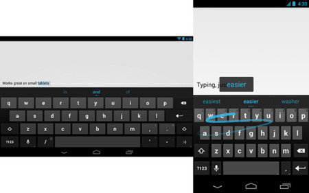 El teclado por defecto de Android, disponible en Google Play
