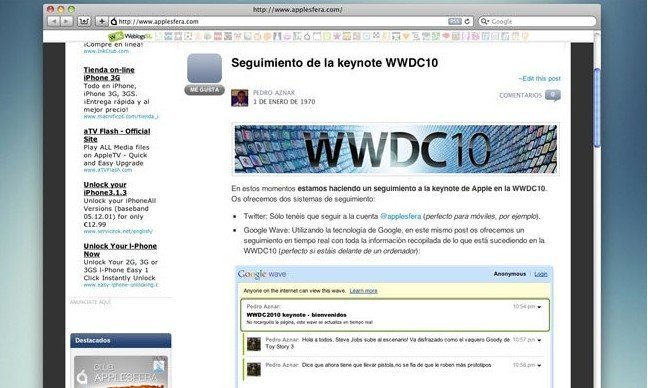 WWDC en Applesfera