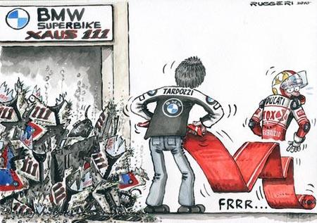 Accidente de Rubén Xaus en Phillip Island 2010