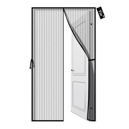 YRH Mosquitera Puerta Magnetica, Hebilla Lateral