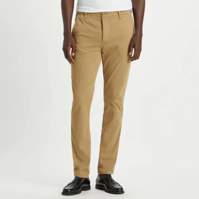 Men's Skinny Fit Supreme Flex Alpha Khaki Pants
