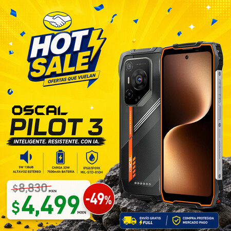 Celular oscal pilot 3