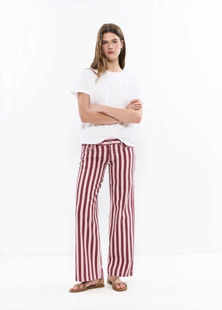 Pantalon Recto Estampado Rayas 10c9a087 7003 4572 B9c7 7f2e8965c270