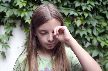 alergia al polen en niños