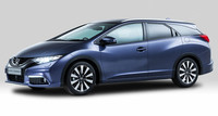 Honda Civic Tourer, al natural antes de Frankfurt