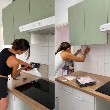 Así ha quedado la reforma low cost de esta cocina sin estilo: "Era un cocina super antigua, sin nada de personalidad y mirad todo lo que ha cambiado ya" 