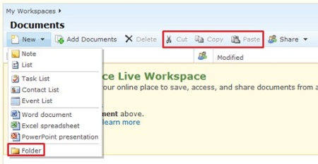 Office Live Workspace incorporará nuevas características y ofrecerá 5GB de espacio