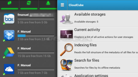 CloudCube, controles