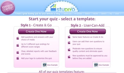 My studiyo, creando nuestros propios concursos para nuestra web