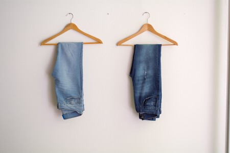 Blue Clothes Hanger Outerwear Jeans Trousers Denim 1547321 Pxhere Com